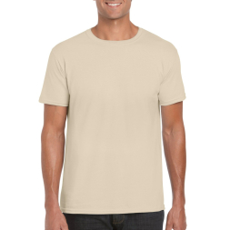 SOFTSTYLE® ADULT T-SHIRT, Sand под Нанесение логотипа