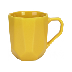 Чашка керамічна Optima promo MODERN 320 мл, жовта под Нанесение логотипа