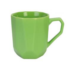 Чашка керамічна Optima promo MODERN 320 мл, зелена под Нанесение логотипа