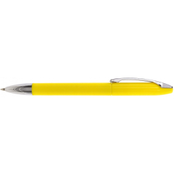 Ручка кулькова OPTIMA PROMO GENEVA. Корпус жовтий, пише синім. под Нанесение логотипа