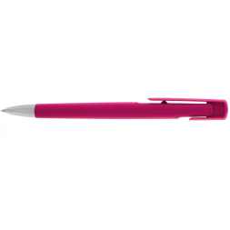 Ручка кулькова Optima promo SYDNEY. Корпус рожевий, пише синім под Нанесение логотипа