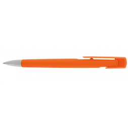 Ручка кулькова Optima promo SYDNEY. Корпус помаранчевий, пише синім под Нанесение логотипа