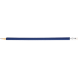Олівець чорнографітний тригранний Economix promo корпус синій, з гумкою под Нанесение логотипа