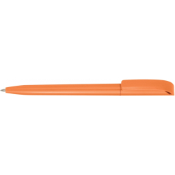 Ручка кулькова Economix promo GIRONA. Корпус помаранчевий, пише синім под Нанесение логотипа