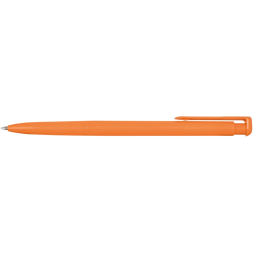 Ручка кулькова Economix promo VALENCIA. Корпус помаранчовий, пише синім под Нанесение логотипа