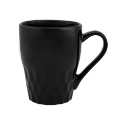 Чашка керамічна Economix promo CASSANDRA, чорна под Нанесение логотипа