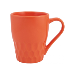Чашка керамічна Economix promo CASSANDRA, помаранчева под Нанесение логотипа