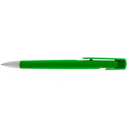 Ручка кулькова Optima promo SYDNEY. Корпус світло зелений, пише синім под Нанесение логотипа
