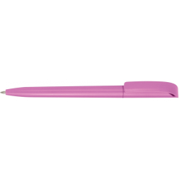 Ручка кулькова Economix promo GIRONA. Корпус рожевий, пише синім под Нанесение логотипа