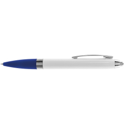 Ручка кулькова Economix promo PARIS. Корпус синій, пише синім под Нанесение логотипа