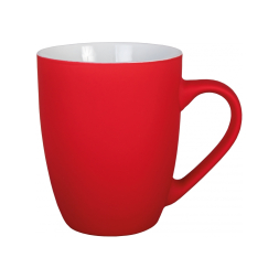 Чашка порцелянова Optima Promo NEON 300мл, червона под Нанесение логотипа