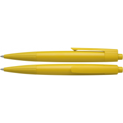 Ручка кулькова Schneider LIKE корпус жовтий, пише синім под Нанесение логотипа