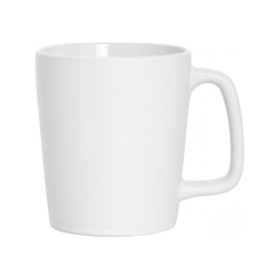 Чашка керамічна Economix Promo HANDY 350мл, біла под Нанесение логотипа
