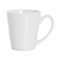 Чашка керамічна Economix Promo ELEGANT 300мл, біла под Нанесение логотипа