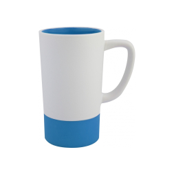 Чашка керамічна Economix promo RIO GRANDE, синя под Нанесение логотипа