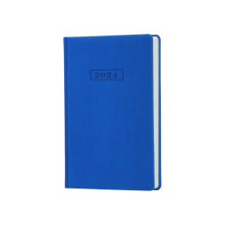 Щоденник датований 2022 VIENNA, яскраво-синій, А5 под Нанесение логотипа