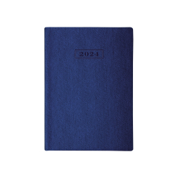 Щоденник датований 2022, TWEED, синій, А5 под Нанесение логотипа