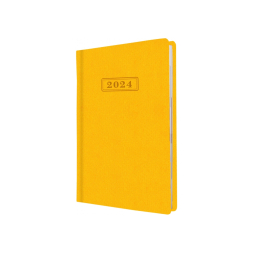 Щоденник датований 2022, SQUARE, жовтий, А5, под Нанесение логотипа