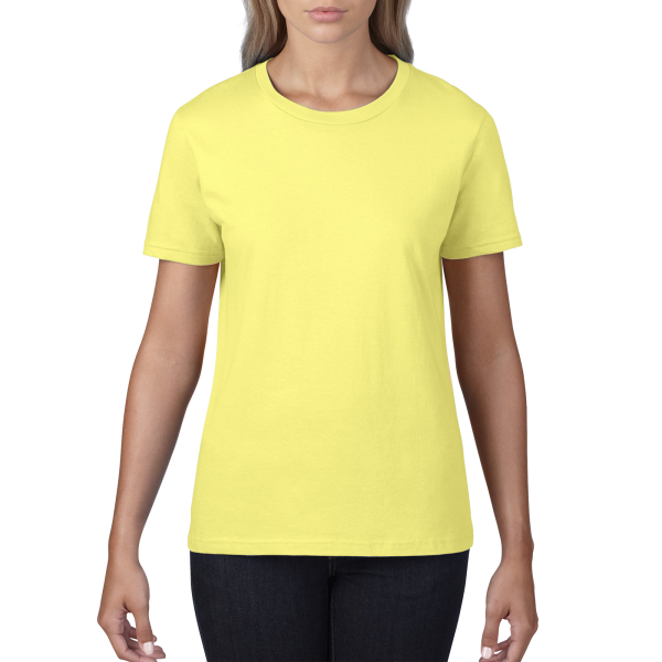 Футболка женская Premium Cotton 185 под Нанесение логотипа