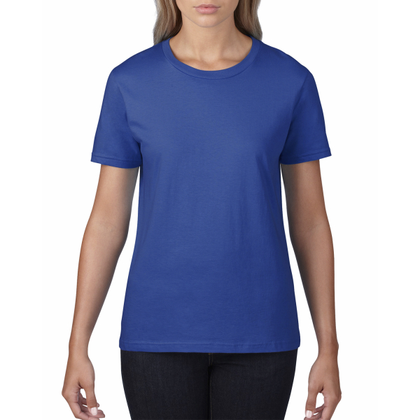 Футболка женская Premium Cotton 185 под Нанесение логотипа