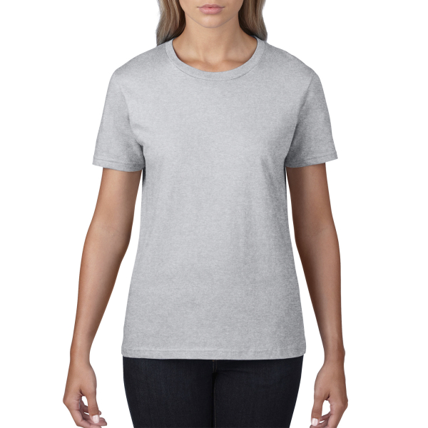 Футболка женская Premium Cotton 185 под Нанесение логотипа