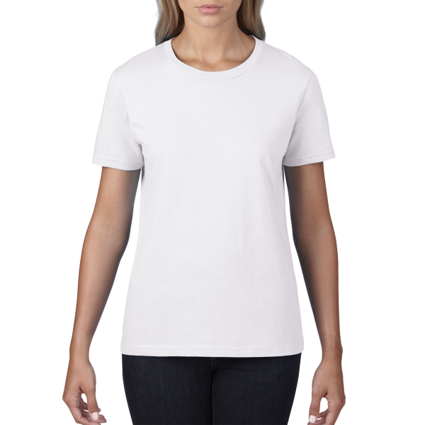 Футболка женская Premium Cotton 185 под Нанесение логотипа