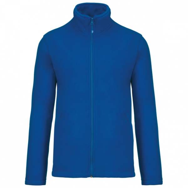 FALCO - FULL ZIP MICROFLEECE JACKET, Royal под Нанесение логотипа