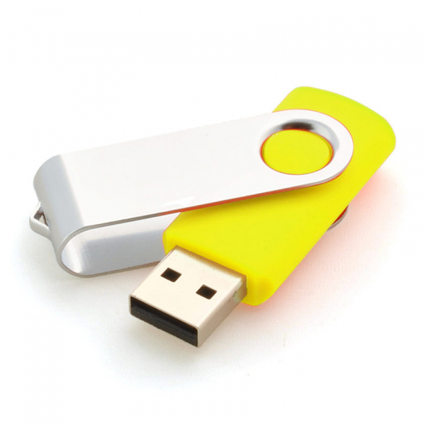 USB флеш-накопитель Твистер 4 Гб. под Нанесение логотипа