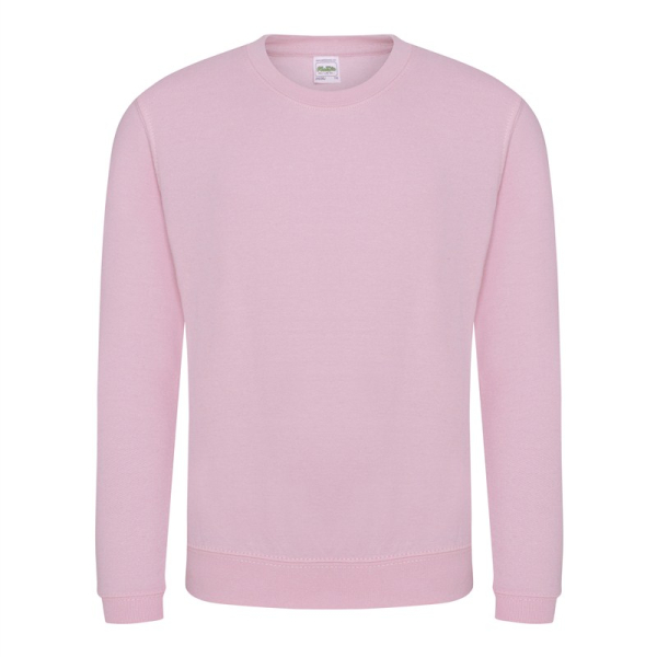 KIDS AWDIS SWEAT, Baby Pink под Нанесение логотипа