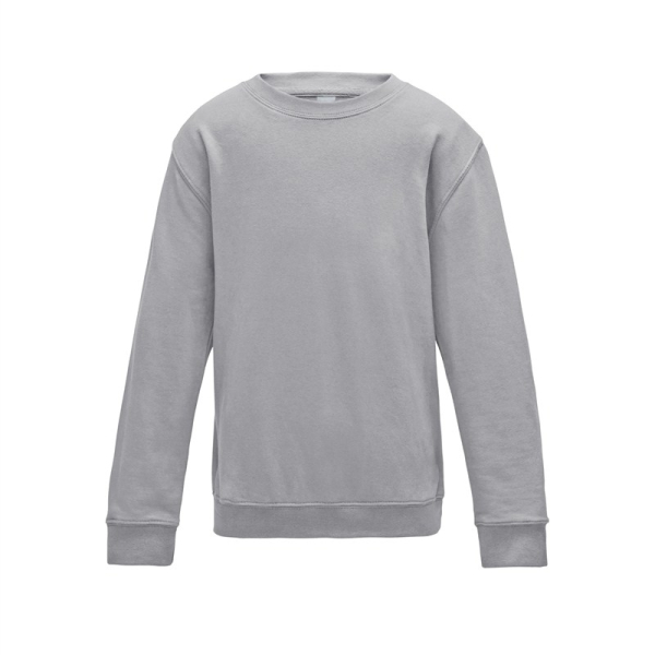 KIDS AWDIS SWEAT, Heather Grey под Нанесение логотипа