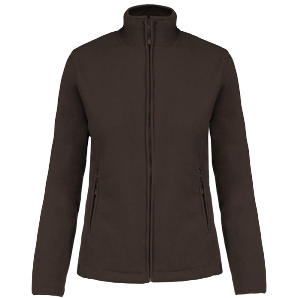 MAUREEN - LADIES` FULL ZIP MICROFLEECE JACKET, под Нанесение логотипа