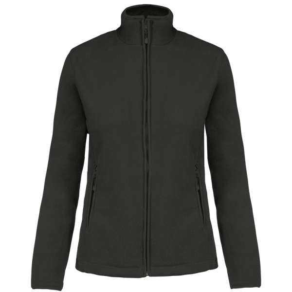 MAUREEN - LADIES` FULL ZIP MICROFLEECE JACKET, под Нанесение логотипа