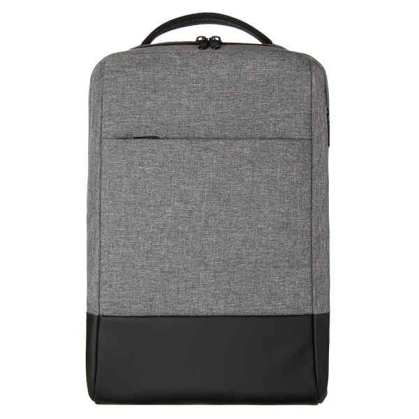 Рюкзак для ноутбука 14" со светоотражающей молнией под Нанесение логотипа