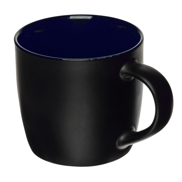 Чашка керамическая 'Тайсон' 300 мл матовая снаружи глянцевая внутри под Нанесение логотипа