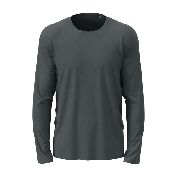 Classic Long Sleeve Men, Slate Grey под Нанесение логотипа