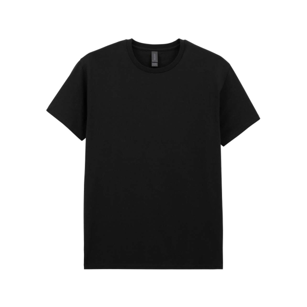 LIGHT COTTON ADULT T-SHIRT, Black под Нанесение логотипа