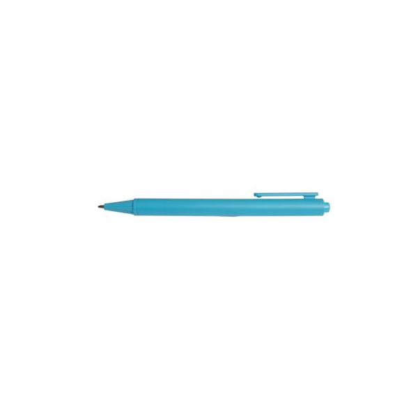 Ручка шариковая Rio, голубая под Нанесение логотипа