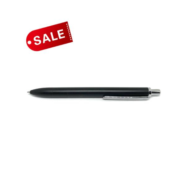 Ручка шариковая Scrivo металл, черный под Нанесение логотипа