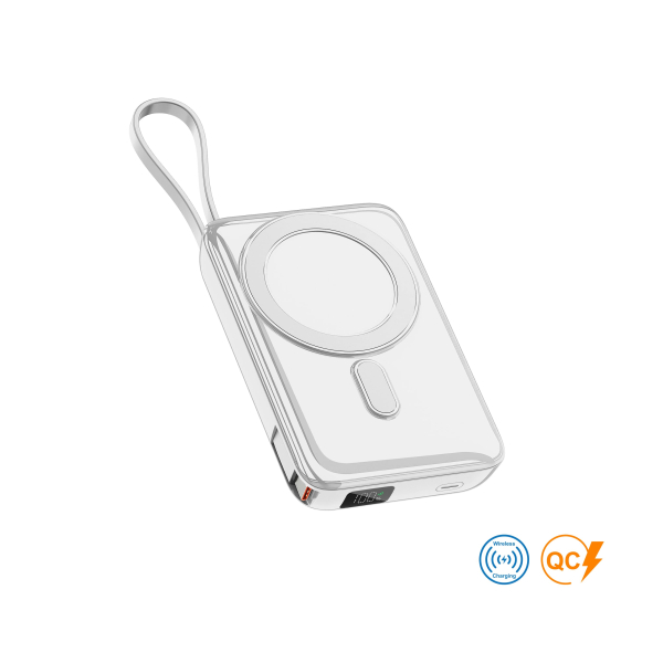 Повербанк Glam 10000 mAh, ТМ TEG под Нанесение логотипа