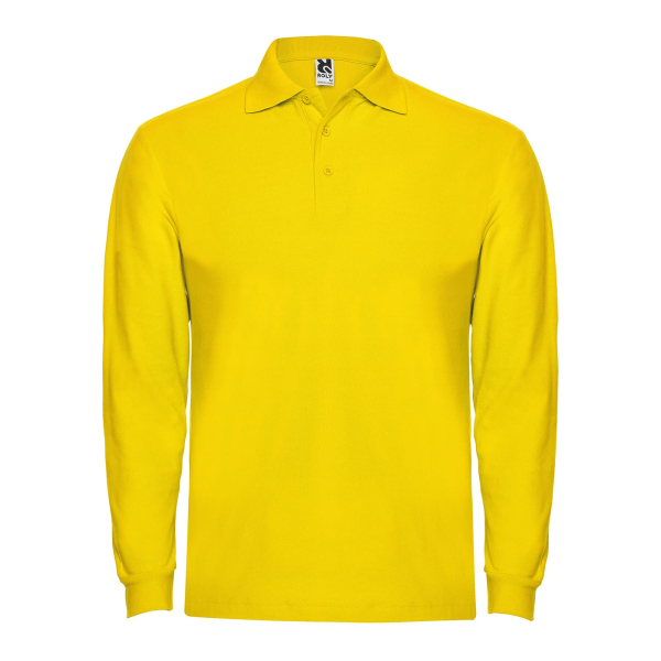 Поло з довгим рукавом Estrella L/S 220 под Нанесение логотипа