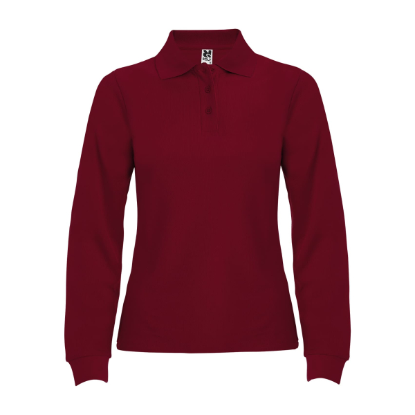 Поло жіноче з довгим рукавом Estrella woman L/S 220 под Нанесение логотипа