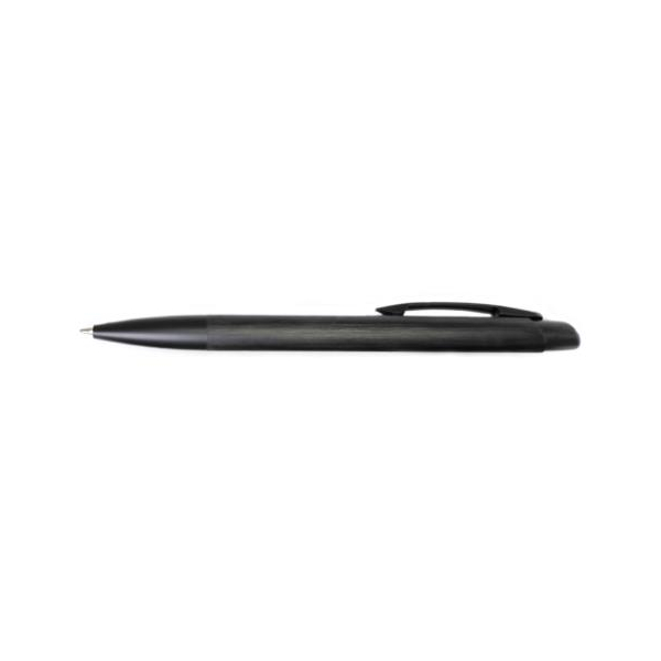 Ручка шариковая металлическая Malaga, черная под Нанесение логотипа