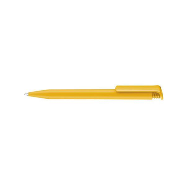 Ручка шариковая Super Hit Matt, желтый 7408 под Нанесение логотипа