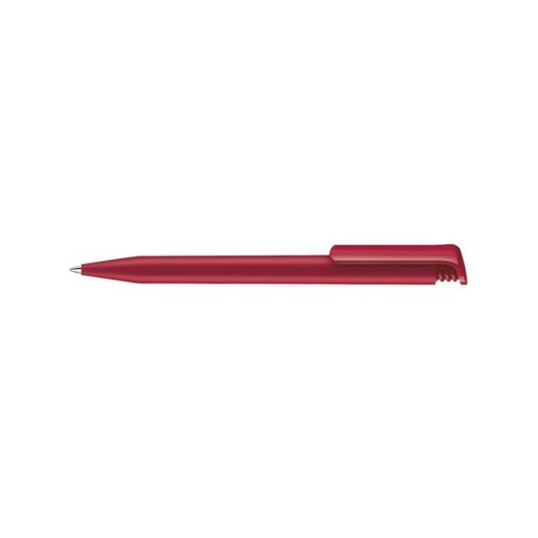 Ручка шариковая Super Hit Matt, темно красный 201 под Нанесение логотипа