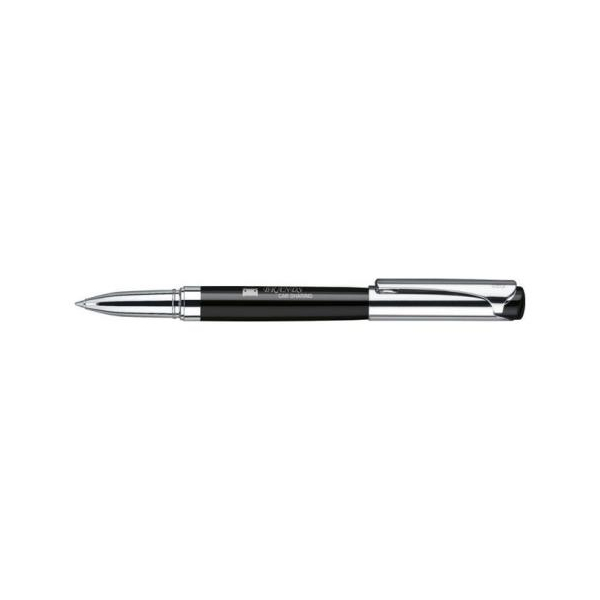 Ручка роллер Visir RB, черная под Нанесение логотипа