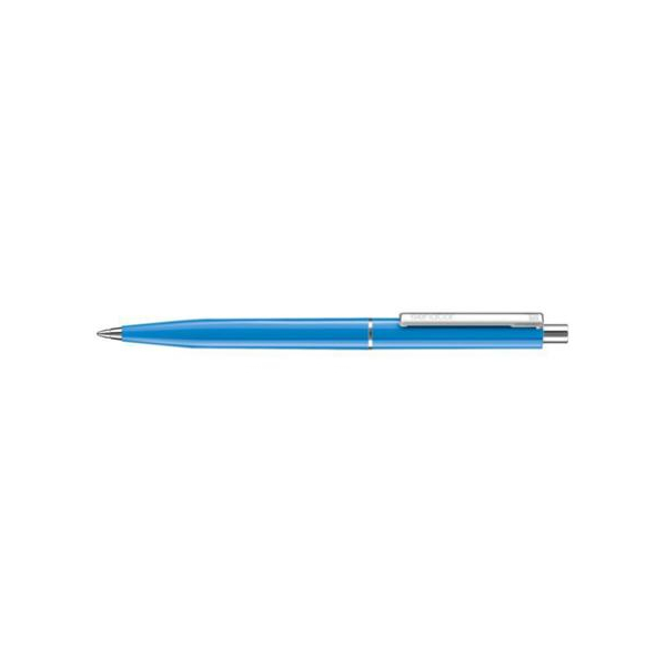 Ручка шариковая Point Polished пластик, корпус голубой под Нанесение логотипа