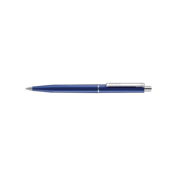 Ручка шариковая Point Polished пластик, корпус синий 2757 под Нанесение логотипа