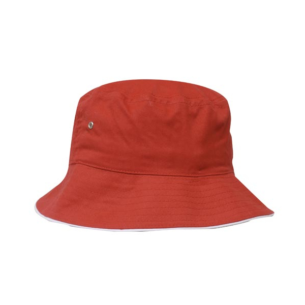 BRUSHED SPORTS TWILL BUCKET HAT под Нанесение логотипа