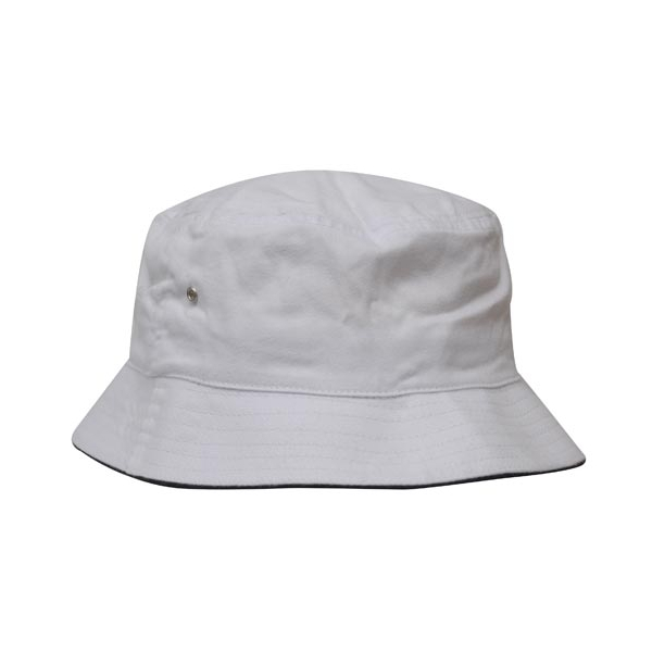 BRUSHED SPORTS TWILL BUCKET HAT под Нанесение логотипа