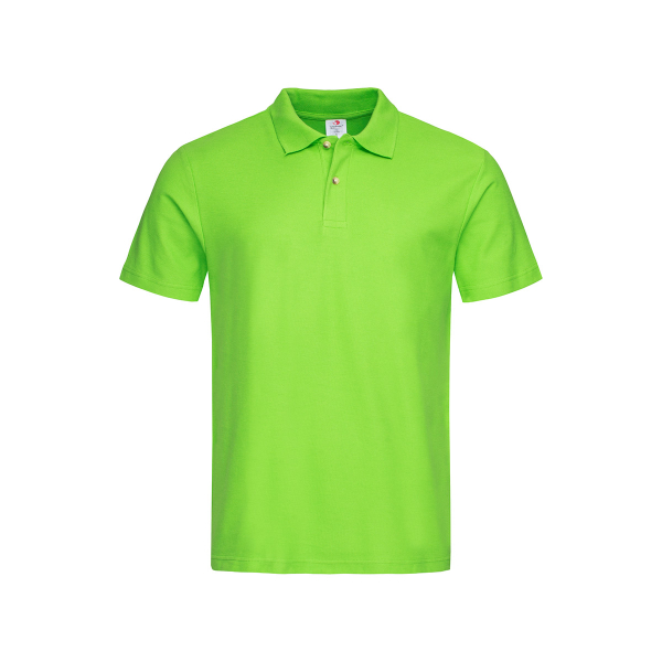 Polo Men, Kiwi Green под Нанесение логотипа